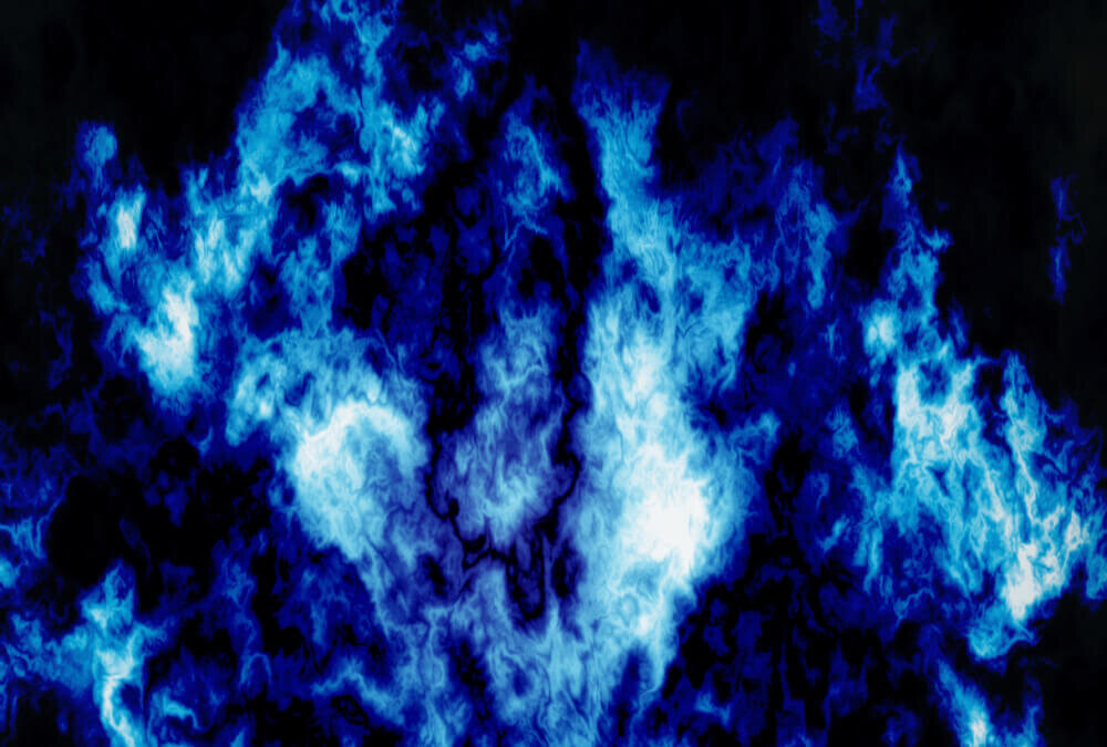 青い炎のイメージ画像