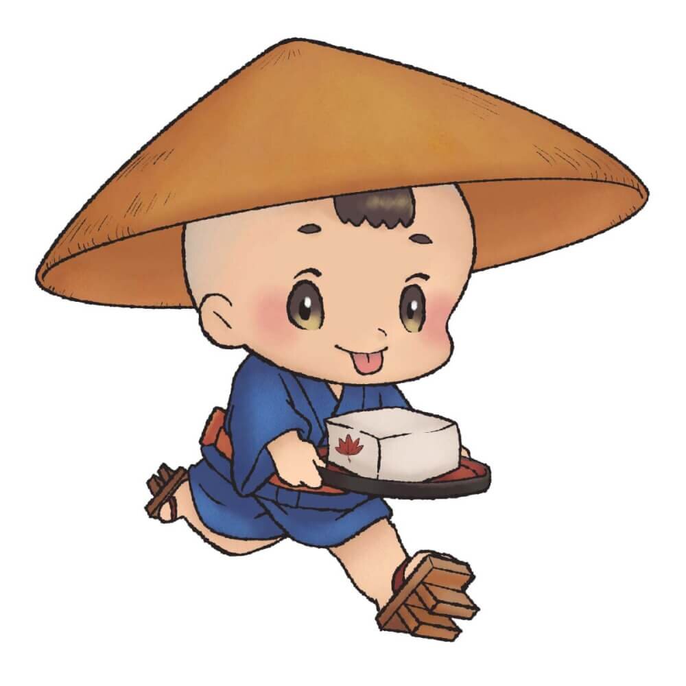 豆腐小僧のイラスト画像