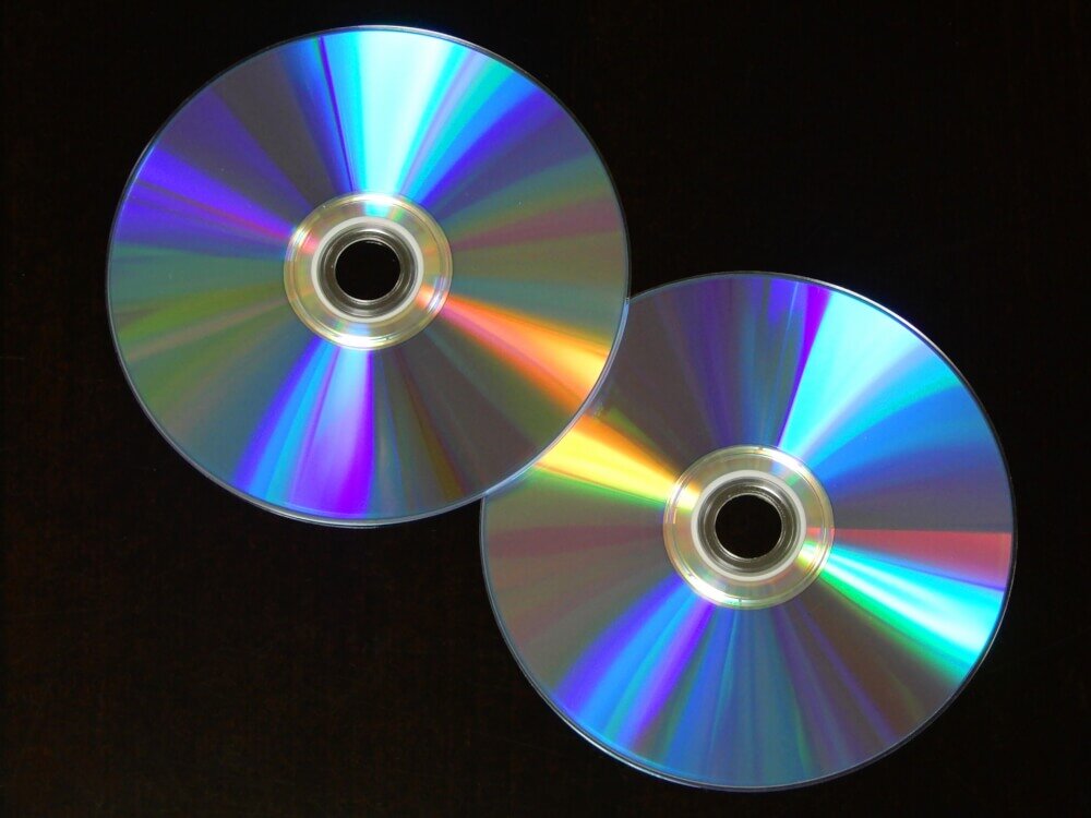 DVDディスクの写真
